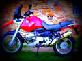 BMW R 850 GS 2000 2 motorbike A4 Photo Print