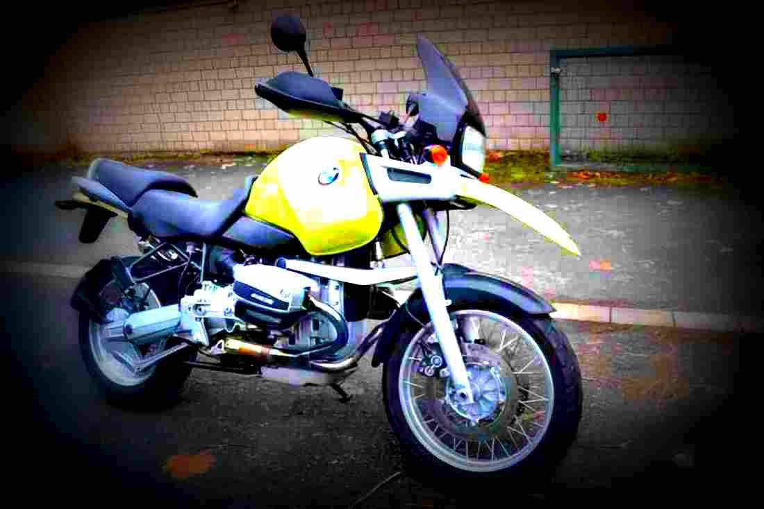 BMW R 850 GS 2000 4 motorbike A4 Photo Print