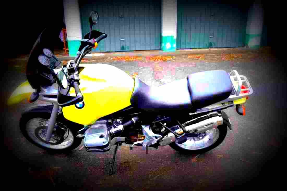 BMW R 850 GS 2000 5 motorbike A4 Photo Print
