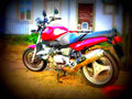 BMW R 850 R 1996 6 motorbike A4 Photo Print