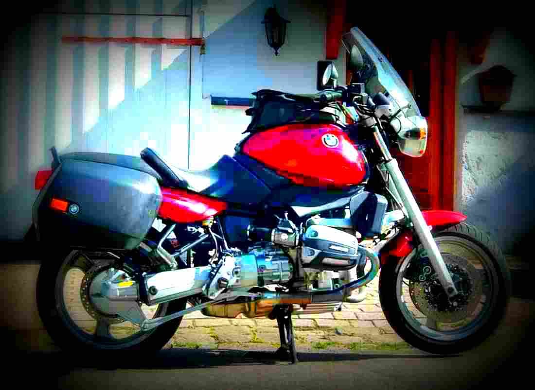 BMW R 850 R 1998 2 motorbike A4 Photo Print