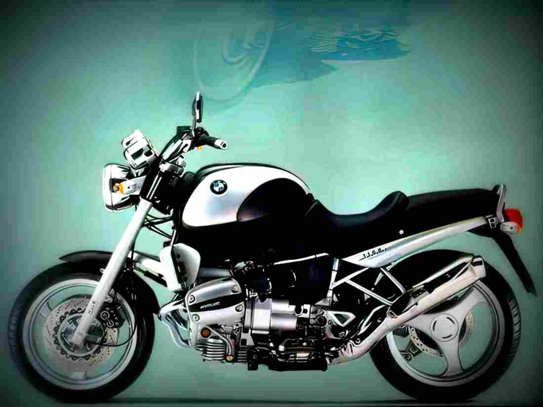 BMW R 850 R 2001 4 motorbike A4 Photo Print