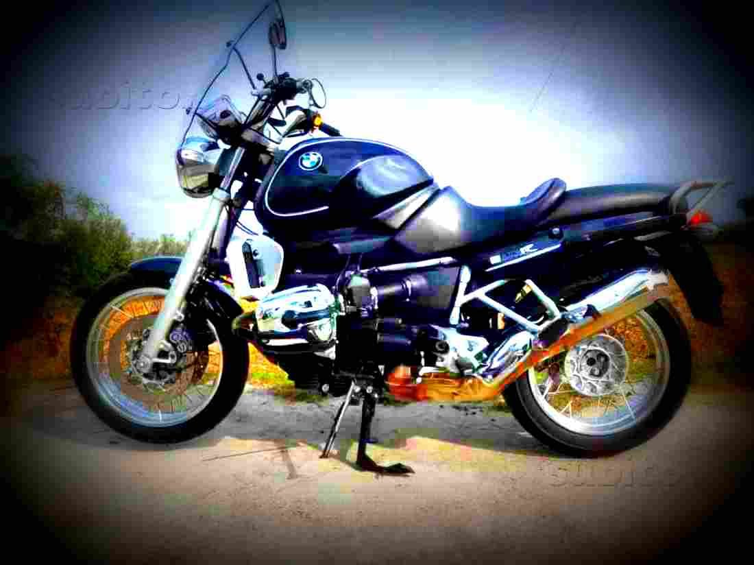 BMW R 850 R 2002 5 motorbike A4 Photo Print