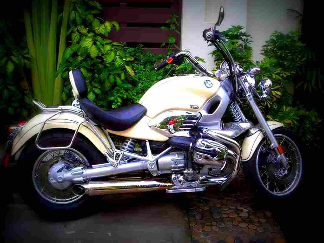 BMW R 850 R Classic 2003 6 motorbike A4 Photo Print