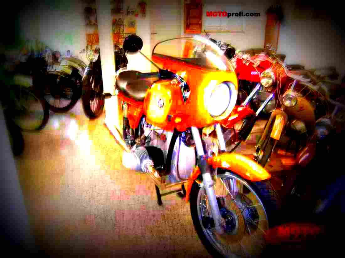 BMW R 90 S 1973 1 motorbike A4 Photo Print