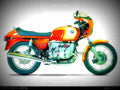 BMW R 90 S 1974 1 motorbike A4 Photo Print