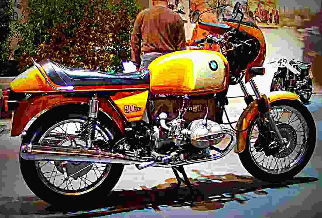 BMW R 90 S 1975 2 motorbike A4 Photo Print