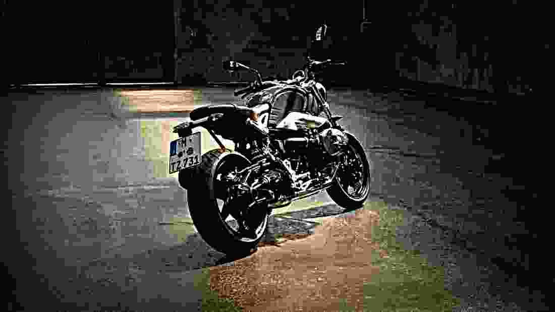 BMW R nine T Pure 2019 4 motorbike A4 Photo Print