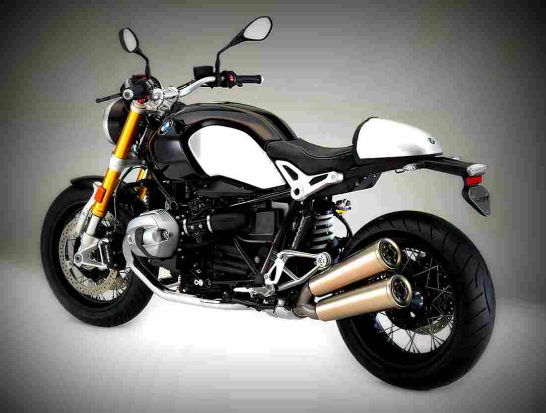BMW R nine T Pure C 2018 4 motorbike A4 Photo Print