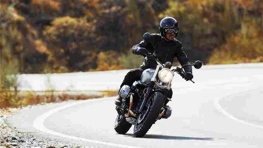 BMW R nineT 14286 3 Car A4 Photo Print