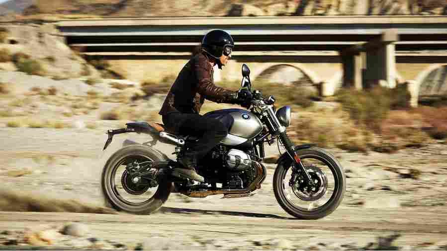 BMW R nineT 14286 4 Car A4 Photo Print