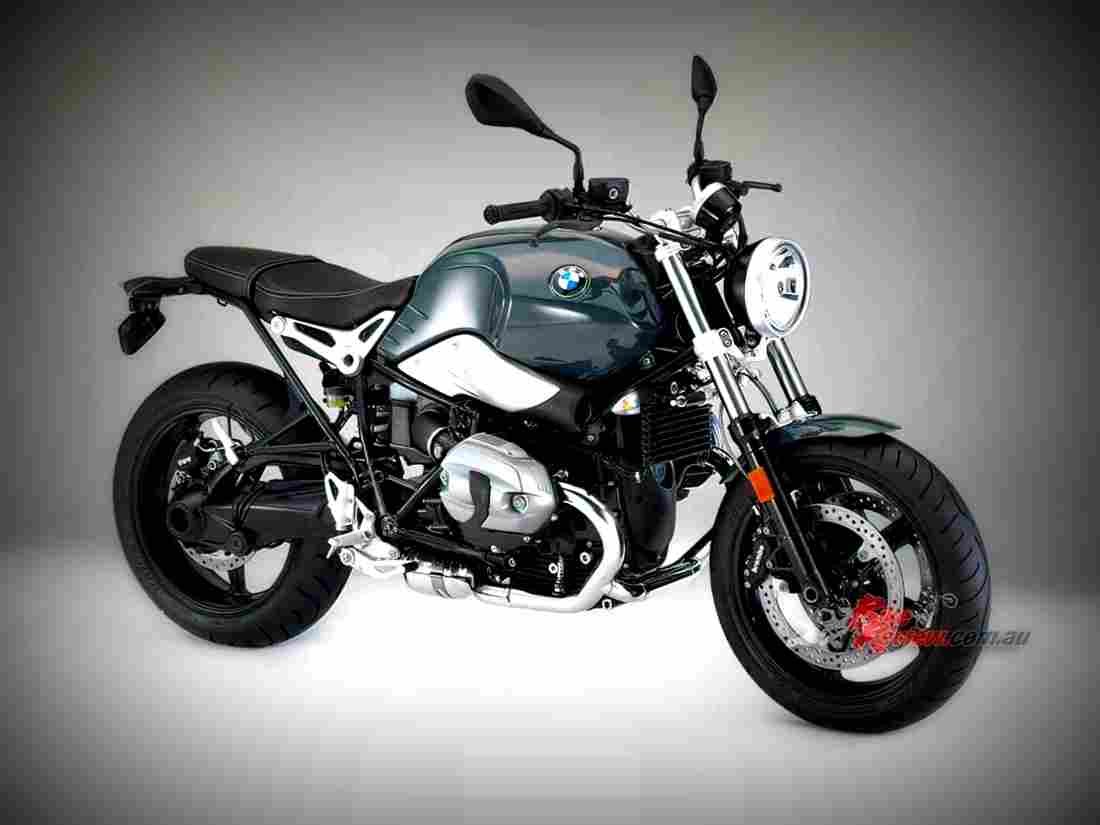 BMW R nineT 2017 3 motorbike A4 Photo Print