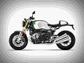 BMW R nineT 2019 2 motorbike A4 Photo Print