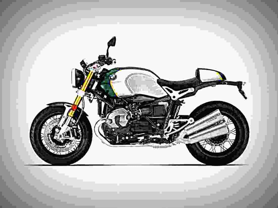 BMW R nineT 2019 2 motorbike A4 Photo Print