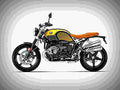 BMW R nineT 2019 4 motorbike A4 Photo Print