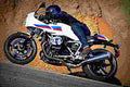 BMW R nineT Racer 2017 2 motorbike A4 Photo Print