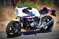 BMW R nineT Racer 2017 4 motorbike A4 Photo Print