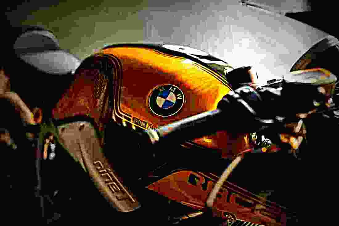 BMW R nineT Racer 2019 3 motorbike A4 Photo Print