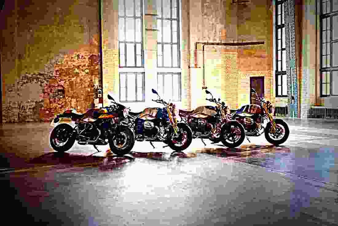 BMW R nineT Racer 2019 4 motorbike A4 Photo Print
