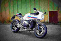 BMW R nineT Racer S 2018 1 motorbike A4 Photo Print