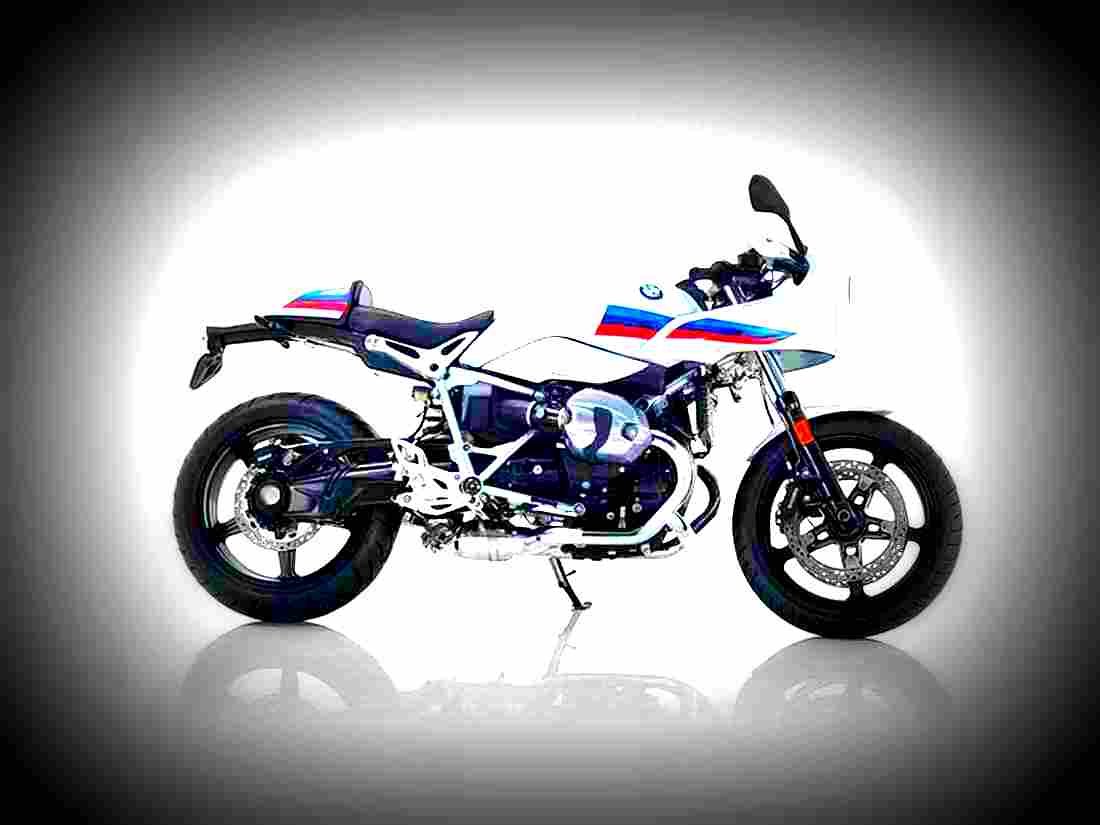 BMW R nineT Racer S 2018 4 motorbike A4 Photo Print