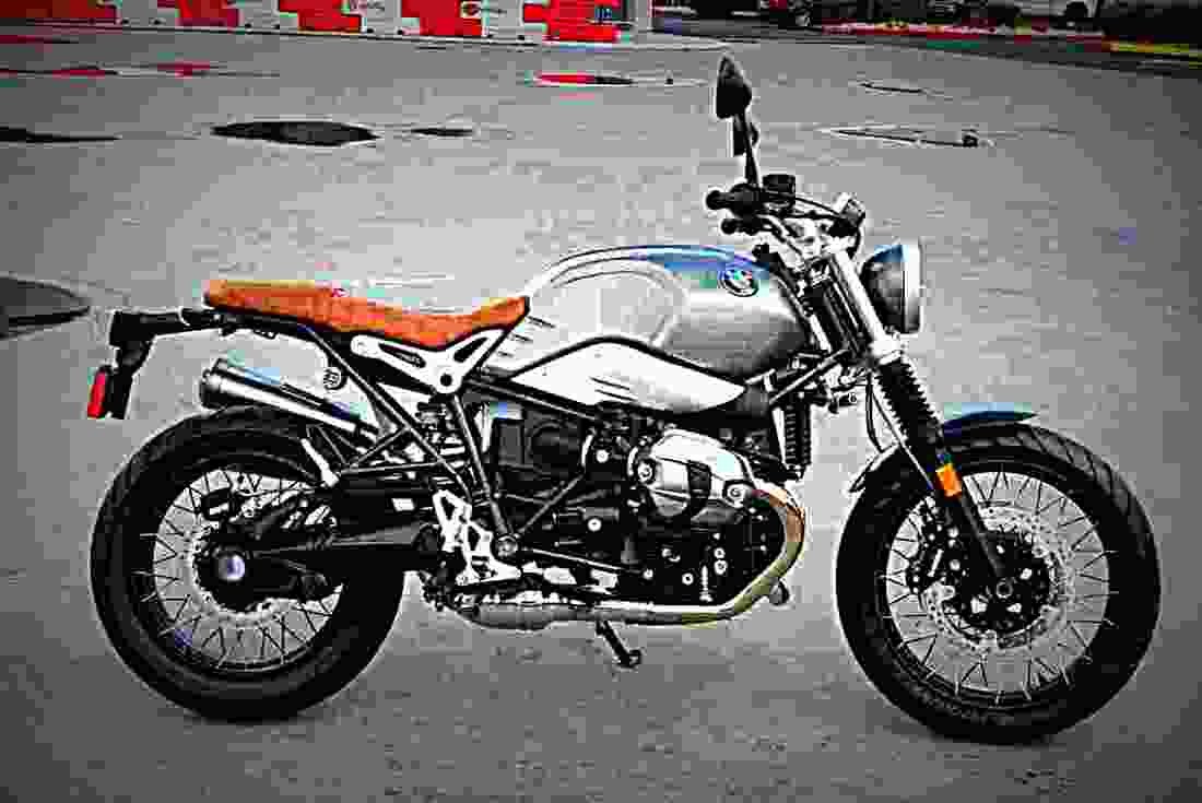 BMW R nineT Scrambler X 2018 2 motorbike A4 Photo Print