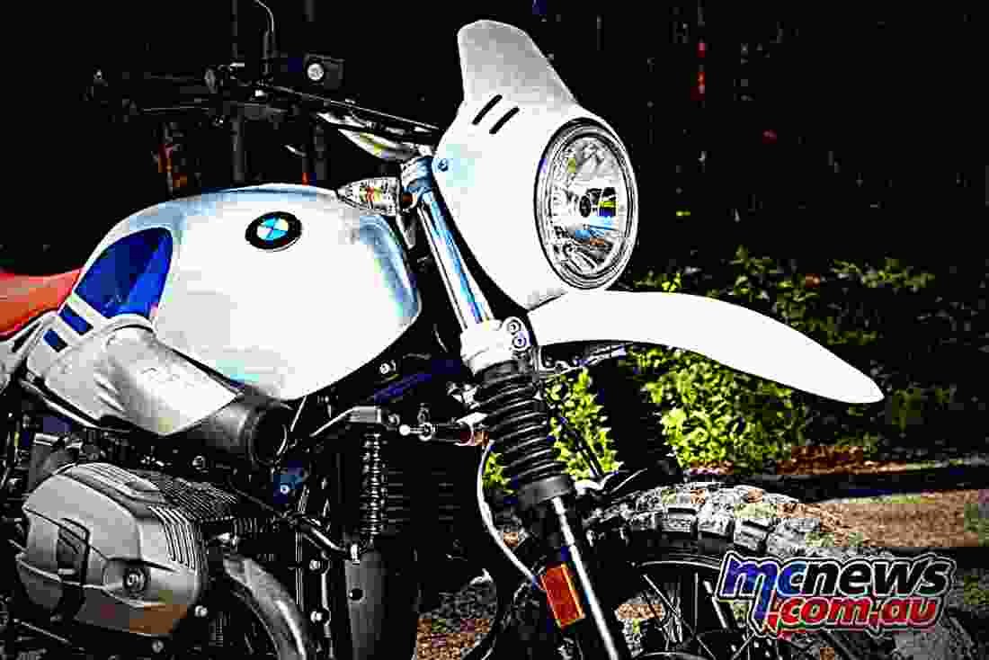 BMW R nineT Urban GS 2017 3 motorbike A4 Photo Print