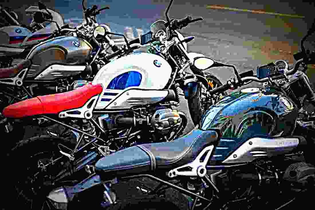 BMW R nineT Urban GS 2019 1 motorbike A4 Photo Print