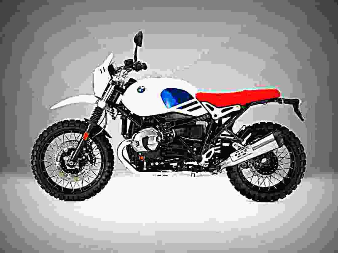 BMW R nineT Urban GS 2019 2 motorbike A4 Photo Print