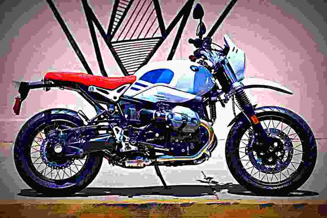 BMW R nineT Urban GS 2019 3 motorbike A4 Photo Print