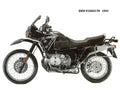 BMW R100GS PD 1994 motorbike A4 Photo Print