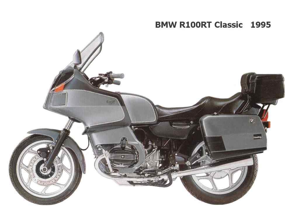 BMW R100RT Classic 1995 motorbike A4 Photo Print