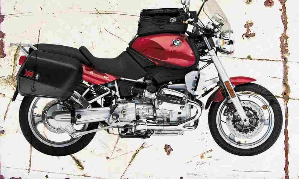 BMW R1100R 1998 Aged Vintage A4 Photo Print