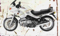 BMW R1100RS 1994 Aged Vintage A4 Photo Print