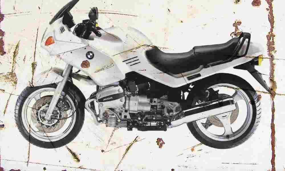 BMW R1100RS 1994 Aged Vintage A4 Photo Print