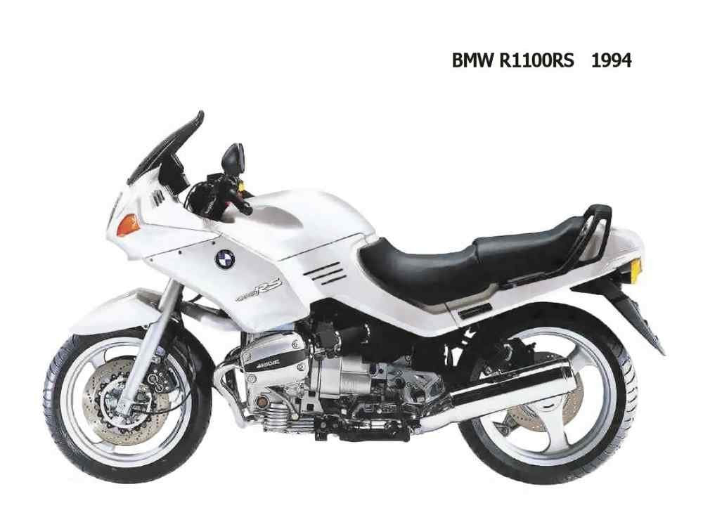 BMW R1100RS 1994 motorbike A4 Photo Print