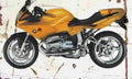 BMW R1100S 1998 Aged Vintage A4 Photo Print