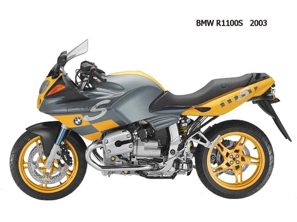 BMW R1100S 2003 motorbike A4 Photo Print