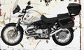 BMW R1150GS 2001 Aged Vintage A4 Photo Print