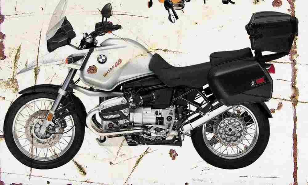 BMW R1150GS 2001 Aged Vintage A4 Photo Print
