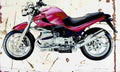 BMW R1150R 2001 Aged Vintage A4 Photo Print