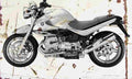 BMW R1150R 2003 Aged Vintage A4 Photo Print