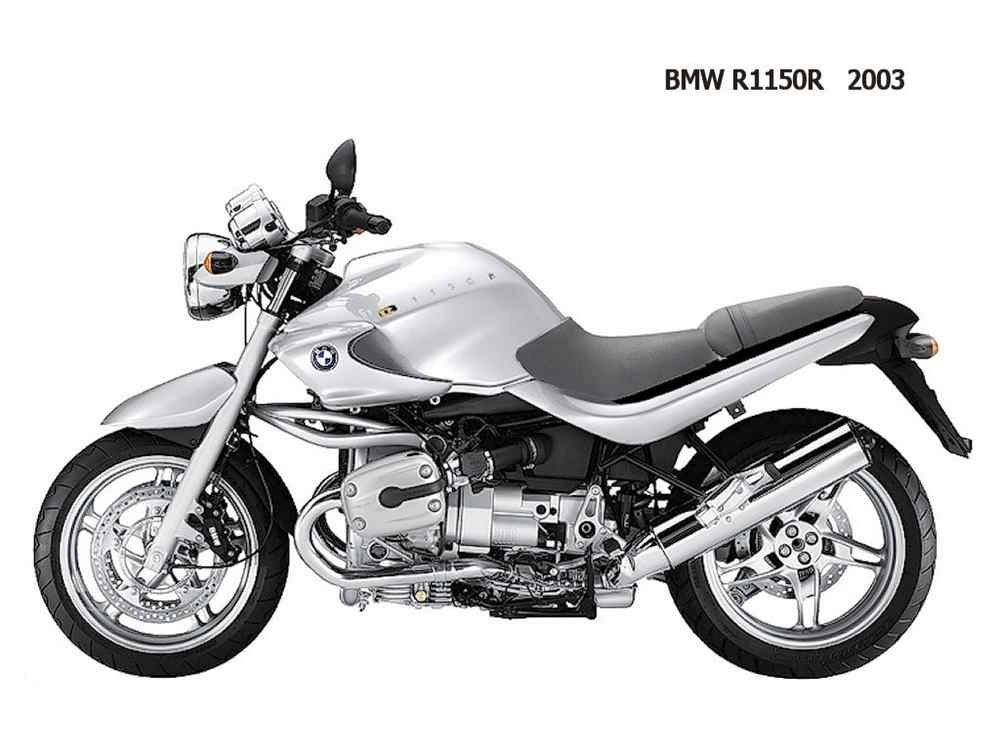 BMW R1150R 2003 motorbike A4 Photo Print