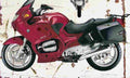 BMW R1150RT 2001 Aged Vintage A4 Photo Print