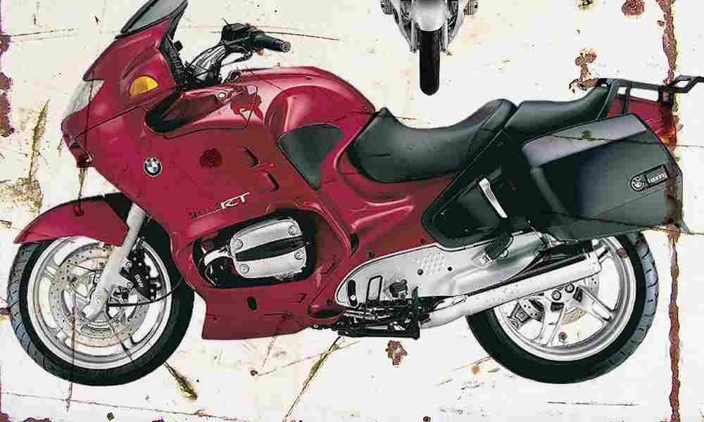 BMW R1150RT 2001 Aged Vintage A4 Photo Print