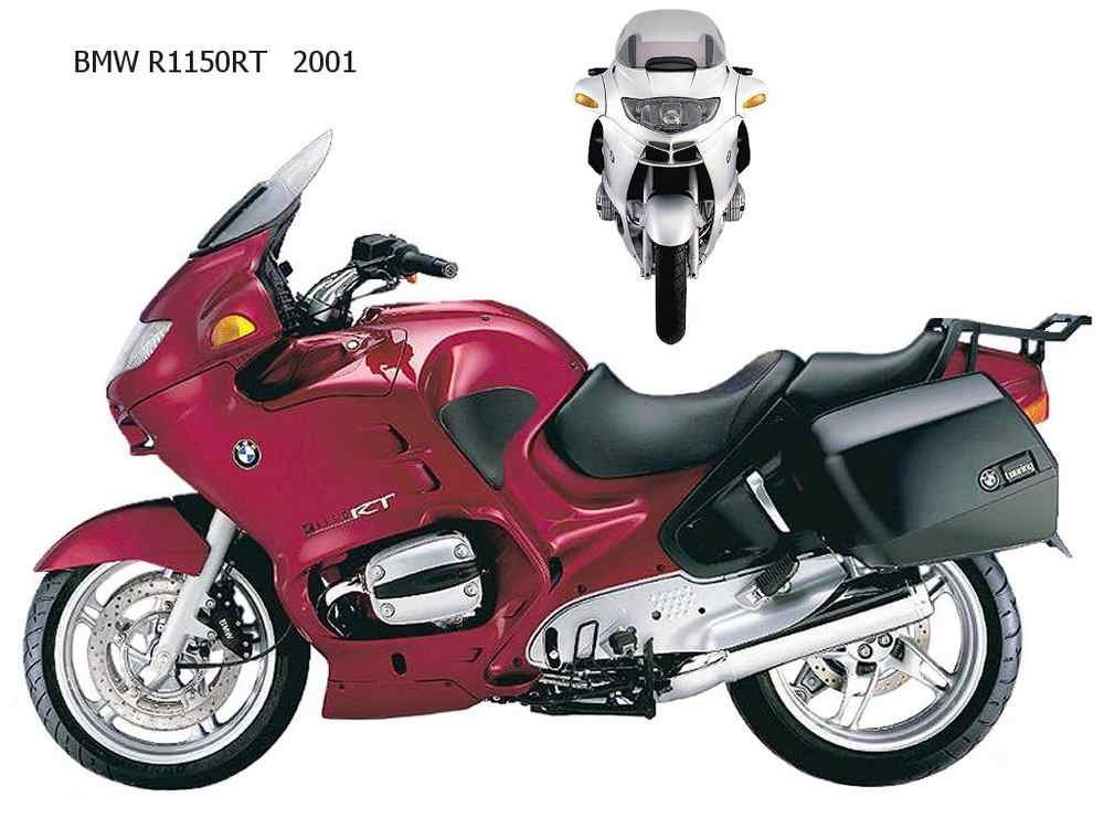 BMW R1150RT 2001 motorbike A4 Photo Print