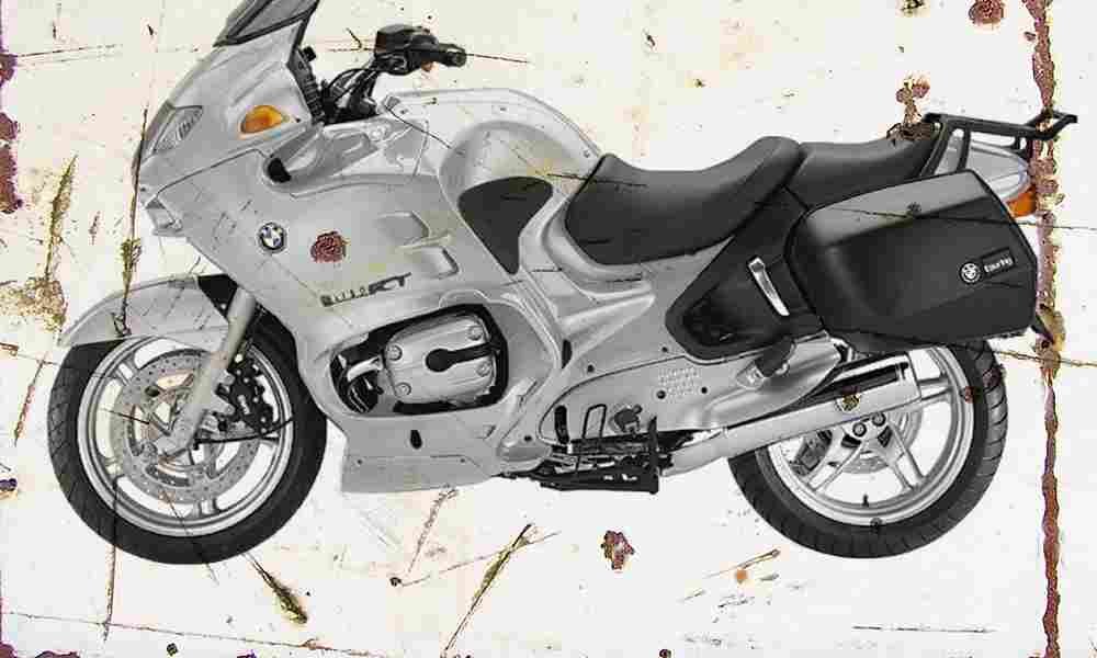 BMW R1150RT 2003 Aged Vintage A4 Photo Print