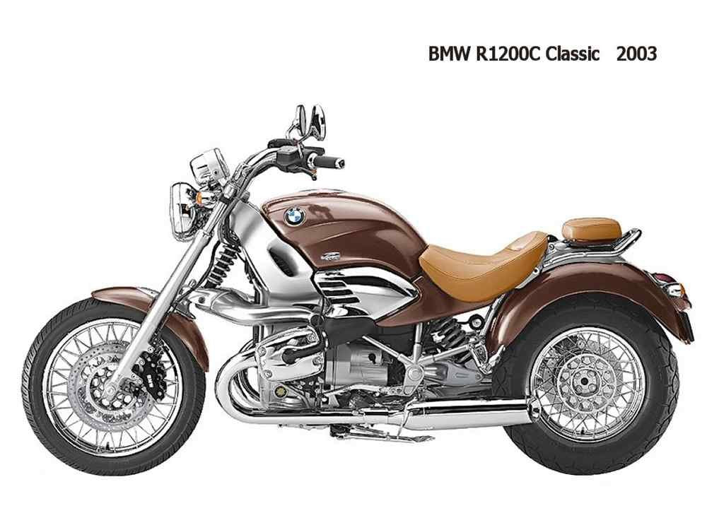 BMW R1200C Classic 2003 motorbike A4 Photo Print