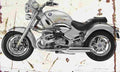 BMW R1200C Montauk 2004 Aged Vintage A4 Photo Print
