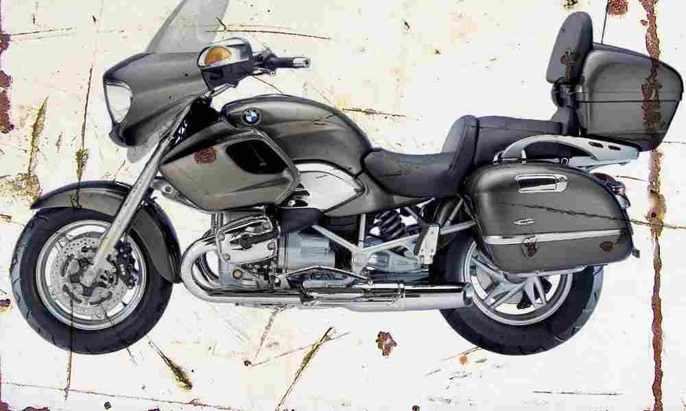 BMW R1200CL 2003 Aged Vintage A4 Photo Print